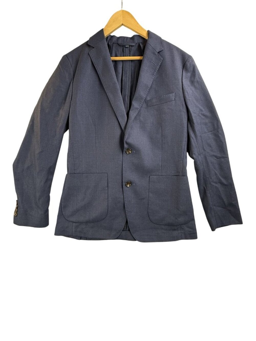 Bonobos Blazer Mens 38R Blue Italian Wool Slim Fit Sport Coat 2 Button Jacket